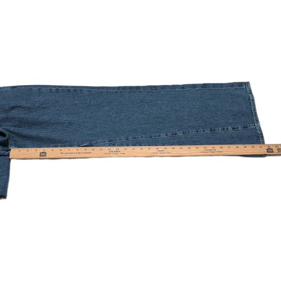 We The Free People Sheridan Denim Trouser Wide Leg Jeans Womens Size 28 NEW - Picture 13 of 15